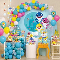Cortina Baby Shark: Decore a Festa do Seu Filho! - imagem 2