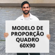 Quadro Decorativo Leão Família - Casal com 3 Filhos em Tela e Madeira 60x90cm - imagem 3