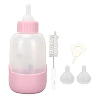 Mamadeira Profissional para Filhotes - Bico Macio de Silicone, 100ml com Escala e Escova - imagem 2