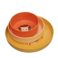 Kit 3 Pratos com Ventosa Kouii Filhotiis Leão Leo - Segurança e Diversão na Alimentação Infantil - imagem 4