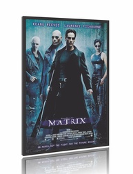 Quadro Decorativo Filme Matrix M1 60x90cm - Moldura em MDF para Sala, Quarto ou Escritório - imagem 1