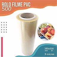 Filme PVC 38cm x 500m: Proteja Seus Alimentos! - imagem 1