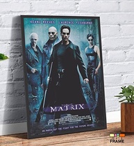 Quadro Decorativo Filme Matrix M1 60x90cm - Moldura em MDF para Sala, Quarto ou Escritório - imagem 3