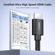 Cabo HDMI 2.1 UGREEN 8K 48Gbps: Imersão Total em Jogos e Filmes! - imagem 3