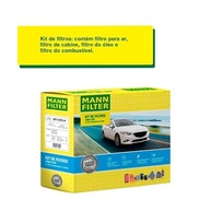 Kit Completo de Filtros MANN-FILTER para Honda City e Fit - Ar, Óleo, Combustível e Cabine (SP11072-4) - imagem 3