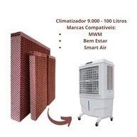 Kit Colmeia Filtro para Climatizador 9000 100L - 3 Peças Premium - imagem 5
