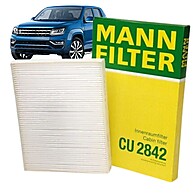Filtro Ar Cabine Amarok 2.0/3.0 2010-2023 CU2842/1 - imagem 1