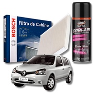 Filtro Ar Condicionado Renault Clio: Bosch + Higienizador - imagem 1