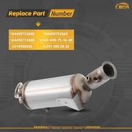 Filtro de Partículas Diesel (DPF) e Catalisador para Mercedes ML320/ML350/GL350 BlueTEC (2009-2012 3.0L) - imagem 3