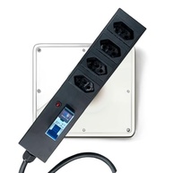 Filtro de Tomada Régua 4 Tomadas com Disjuntor 20A e Cabo 1 Metro: Segurança e Conectividade para Seus Equipamentos - imagem 3