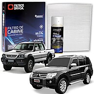 Filtro de Cabine L200/Pajero + Higienizador - imagem 1