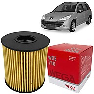 Filtro de Óleo Peugeot 207 1.4 (2009-2015) - Wega - imagem 1