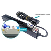 Filtro de Linha Emplac 20A Bivolt: Proteção Profissional com 8 Tomadas e Cabo de 5m - imagem 3