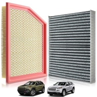 Kit Essencial: Filtro de Ar Motor + Filtro de Cabine para Jeep Cherokee 2.4L/3.2L (2014-2018) - imagem 2