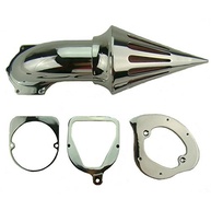 Kit Filtro de Ar Cromado Mallofusa para Honda Shadow VT750/VT750CDC - Performance e Estilo - imagem 2