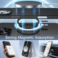 JETech Capa Magnética Ultra Fina para iPhone 16 Pro Max (6.9") - MagSafe, Proteção Câmera, Fosca Leve (Preto) - imagem 5