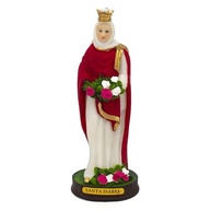 Imagem de Santa Isabel em Resina 16 cm - Decoração Sagrada com Detalhes Finais - imagem 2