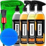 Kit Completo Vonixx Tok Final, Hidracouro, Higicouro e Intense + Acessórios Karbox para Detalhamento Automotivo - imagem 2