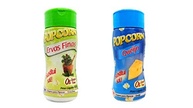 Temperos P/ Pipoca Popcorn Cx 12 Frascos. 6 Ervas Finas - 6 Queijo - imagem 2