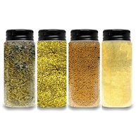 Kit com 4 Temperos Linha Premium: Ervas Finas, Lemon Ervas, Mostarda em Grãos e Quatre Spices - Frasco de Vidro Spice Forest - imagem 4