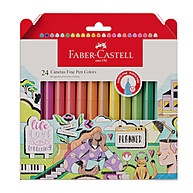 Fine Pen Colors Faber-Castell: 24 Cores Vibrantes! - imagem 1
