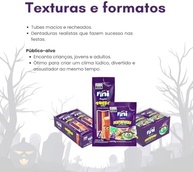 Kit Halloween Fini – Balas Gelatina Tubes Boo! 12x15g + Dentadura da Bruxa 12x15g – Diversão e Sabor para sua Festa - imagem 3