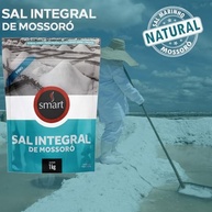 Kit 3 Sal Marinho Integral de Mossoró Fino Smart 1kg - imagem 3