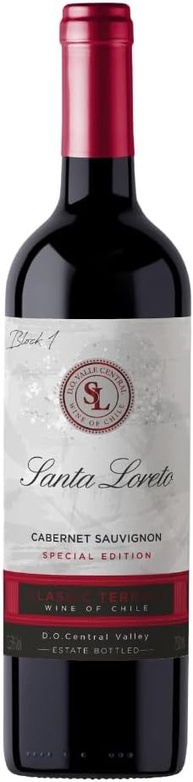 Vinho Fino Tinto Chileno Santa Loreto Varietal Cabernet Sauvignon 750ml - imagem 1