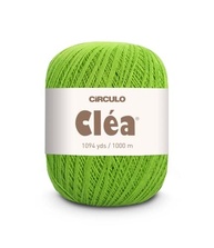 Círculo Fio Clea – Crochê Fino 100% Algodão Mercerizado, 65 Cores Disponíveis (Verde Citrus) - imagem 2