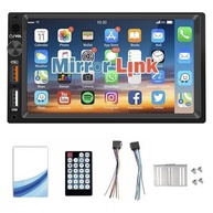 FINYQBET Multimídia 1 Din 7" HD: Android Auto, Mirror Link, Bluetooth e Duplo USB para seu Carro - imagem 2
