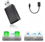 Adaptador Carplay Sem Fio 2 em 1: Android Auto e Carplay para Carros 2015-2025 - imagem 3