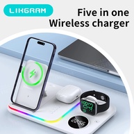 Carregador Sem Fio LIKGRAM: iPhone, Apple Watch & AirPods - imagem 2
