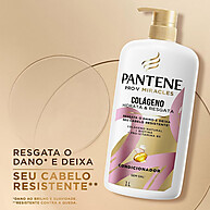 Condicionador Pantene Colágeno 1L: Força e Brilho em Cada Fio - imagem 2