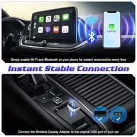 Mini Adaptador CarPlay Sem Fio 2025: Liberdade e Conexão Rápida para seu iPhone no Carro - imagem 4