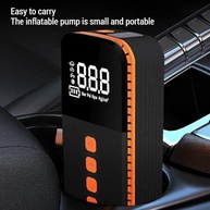GOWENIC Compressor de Ar Portátil: Inflador de Pneus Sem Fio com Tela Digital e Power Bank - imagem 4