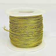 Fio Decorativo Metalizado Dourado 100m – Brilho e Elegância para Suas Criações - imagem 1