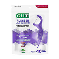 Fio Dental Gum Flossers: Limpeza Fácil e Eficaz - imagem 1