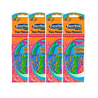 Fio Dental Infantil DenTek: 160 Flossers Divertidos! - imagem 1