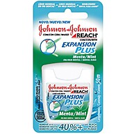 Fio Dental Johnson's Reach Menta 50m: Limpeza Profunda com Expansion Plus - imagem 1
