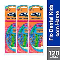 Fio Dental Kids Dentek: Saúde Bucal Divertida! - imagem 1