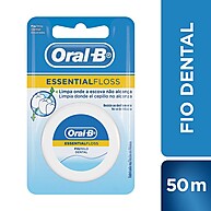 Fio Dental Oral-B Essential: Limpeza Profunda 50m - imagem 1