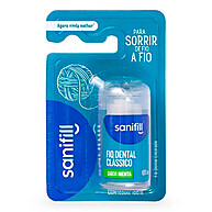 Fio Dental Sanifill: Limpeza Bucal Completa com Sabor Menta - imagem 1