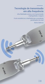 Sistema Sem Fio Profissional 2.4GHz para Guitarra e Baixo: Som Cristalino e Liberdade Total - imagem 5