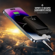 Powerbank Gshield 10.000mAh: Carregue Sem Fio! - imagem 2