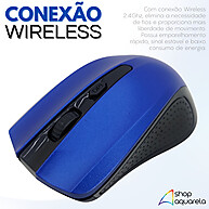 Mouse Kapbom KA-633: Conforto Sem Fio! - imagem 2