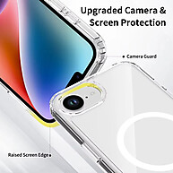Capa Magnética MagSafe iPhone 16e 6.1 Polegadas – Proteção Clara e Sem Fio - imagem 1