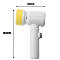 Escova Elétrica de Limpeza Portátil 5 em 1 Sem Fio - Limpador Multiuso Prático para Cozinha e Banheiro - imagem 4