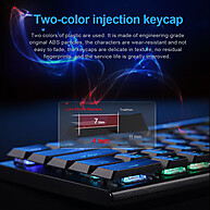 Redragon K618: Teclado Gamer RGB Sem Fio - imagem 2
