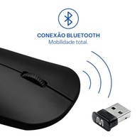 Mouse Sem Fio Slim Box Conexão Usb 1200dpi 3 Botões Preto Multi - MO307 - imagem 5