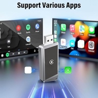 Adaptador EBTOOLS: Transforme seu CarPlay com Fio em Sem Fio e Desfrute de Conexão Automática e Plug and Play - imagem 3